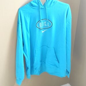 Nike women's Varsity knit Logo Pull Over French Terry NEW. size xxl